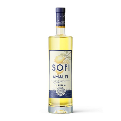 Liqueur label - Design a line extension for existing brand