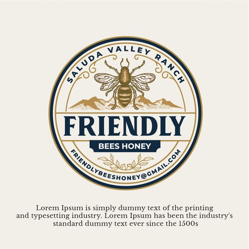 Vintage Honey Logo