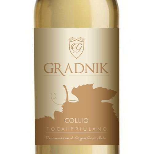 Restyle of an old WINE LABEL