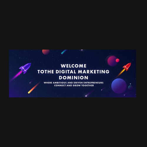 FB Group Cover for Digital Marketing