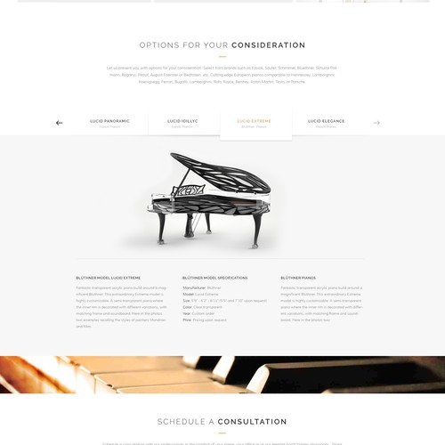 Luxury Piano Store