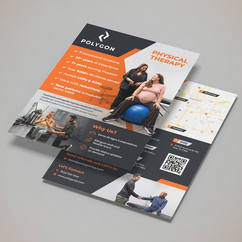 Eye-Catching Flyer for a Growing Physical Therapy Brand