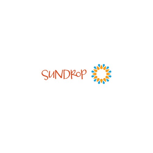 Concept for SunDrop, a beach bag company
