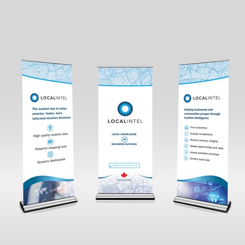 Localintel Trade Show Banners