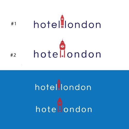 Logo design for hotel.london 