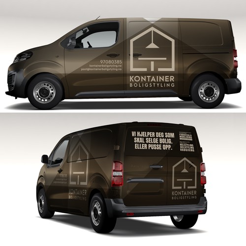 Kontainer Boligstyling Van Wrap