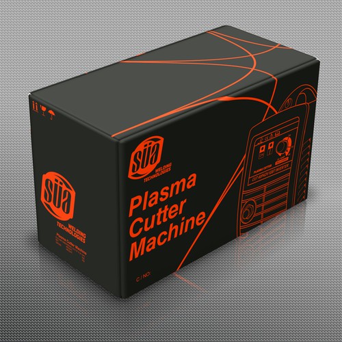 Packaging design for Plasma Cutter Machine