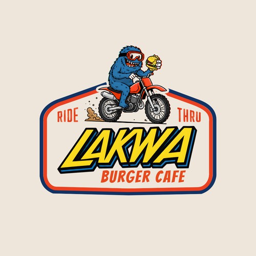 Lakwa Burger Cafe - Logo Design