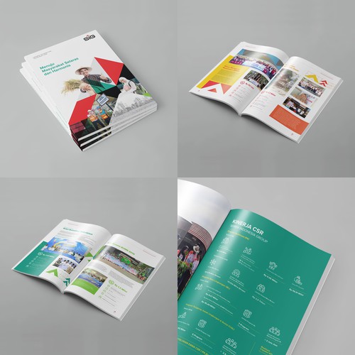 Layout Design & Printing Corporate Social Responsibility PT Semen Indonesia (Persero) Tbk.