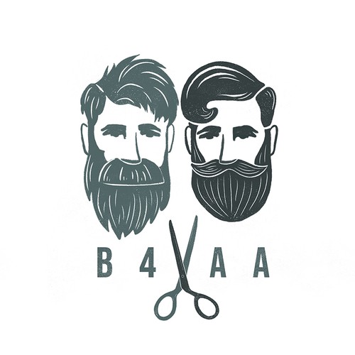 Logo for mens grooming company