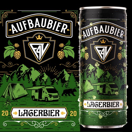 Aufbaubier Packaging