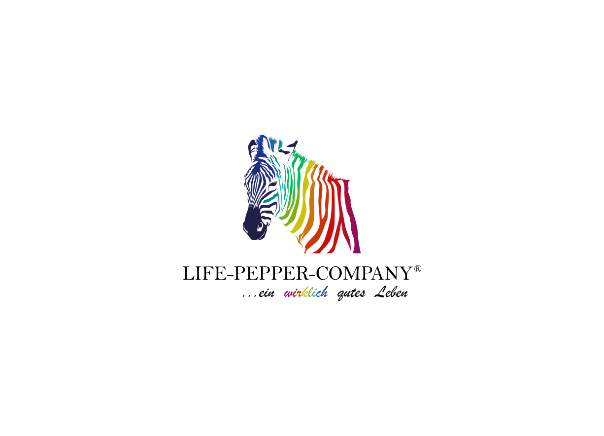 Life-Pepper-Company®需要一个伟大的新标志RainbowZebra -谢谢你的承诺