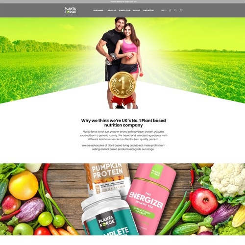 Planta Force Website