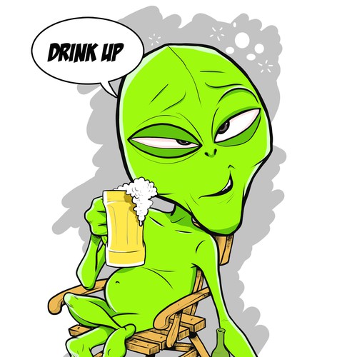 alien drink up