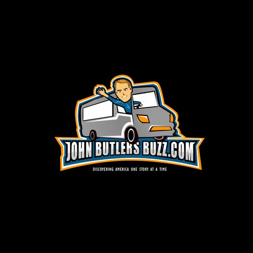 Logo design for John Butlers buzz.com