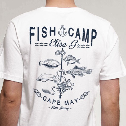 FISHERMAN CREW T-shirt Design