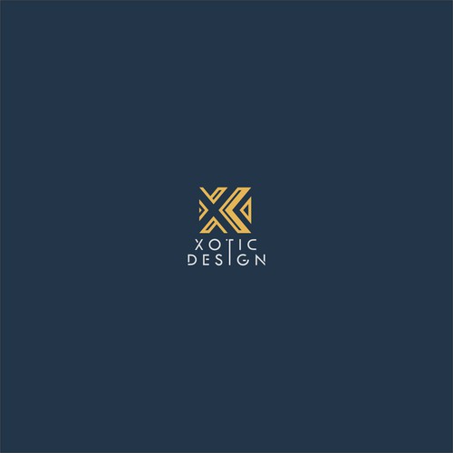 X logo design