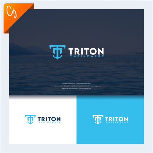 TRITON MARINEWEAR LOGO CONCEPT