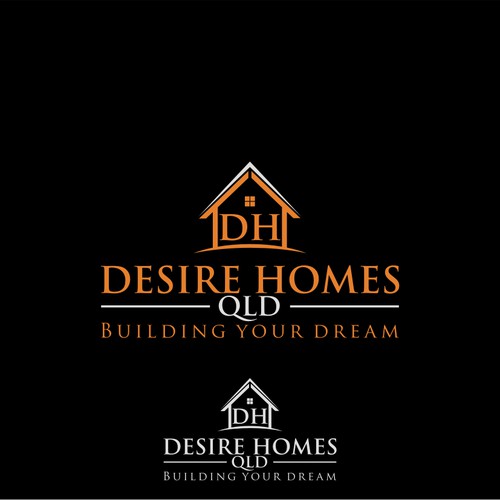 Create an eye catching and meaningful logo for Desire Homes Qld