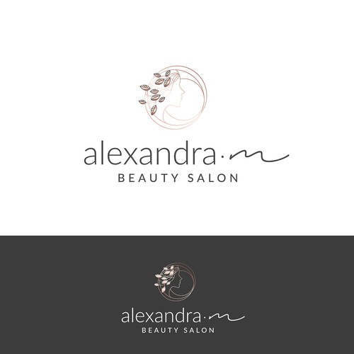 Logo concept for a beauty salon