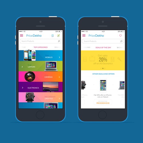 Design AWESOME app for price comparison/shopping