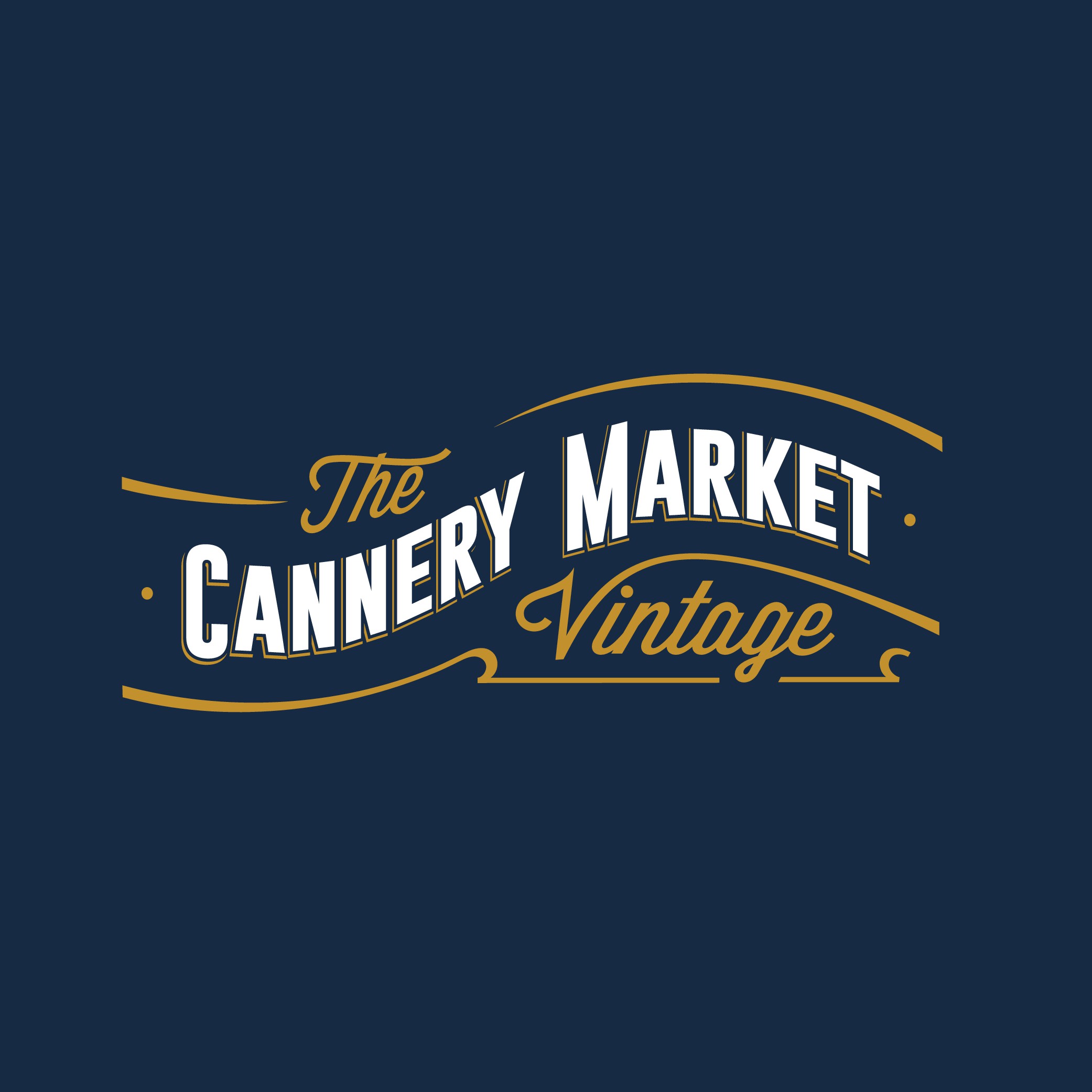 Design a warm logo/card for Cannery Market, a store of truly cool stuff