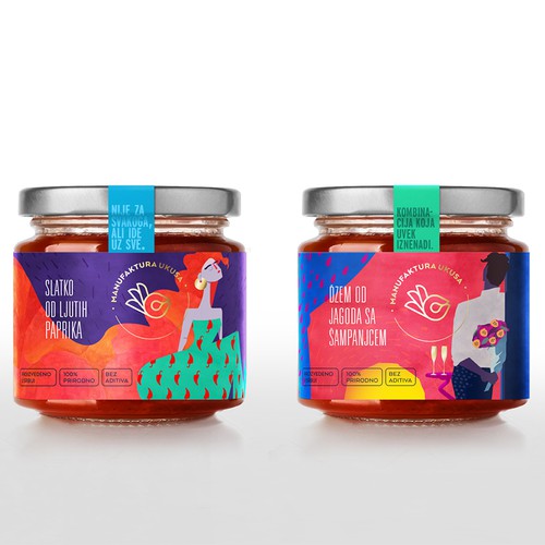 Extraordinary packaging for extraordinary jams