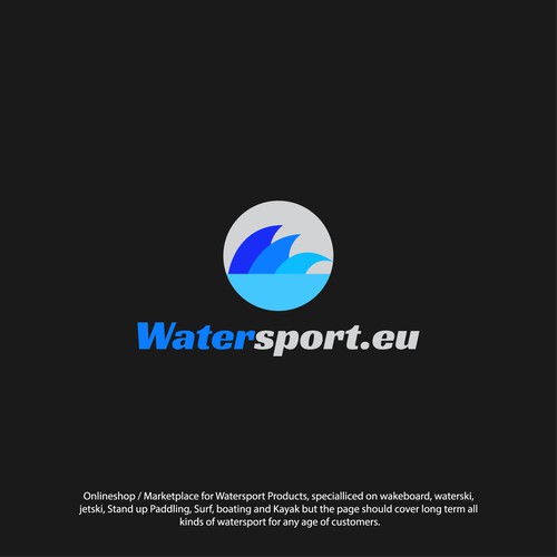 logo concept for watersport.eu