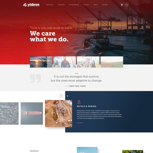 Homepage Web Design