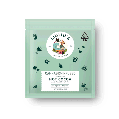 Colorful Cannabis-Infused Hot Cocoa Packaging