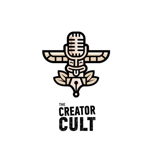 Podcast logo concept