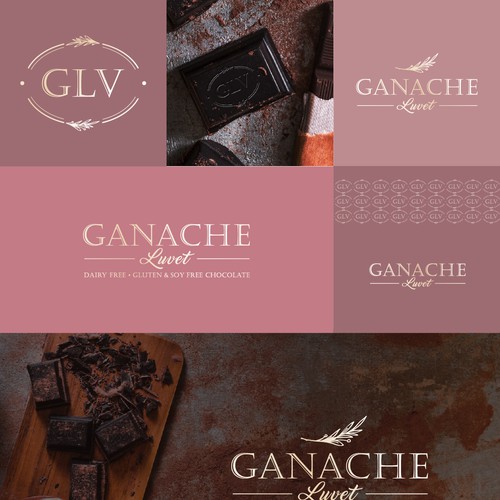 Logo Ganache Luvet Chocolaterie