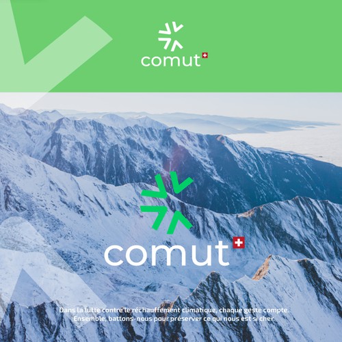 Concept de logo Comut