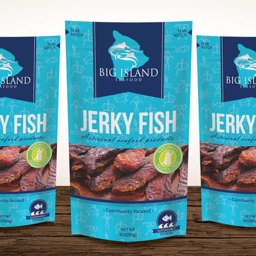 Hawaiian Seafood Startup Package Design!