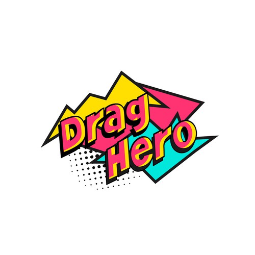 Drag Hero Logo Design