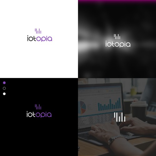 iotopia logo design