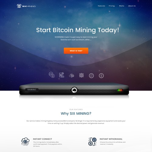 Bitcoin Mining Website