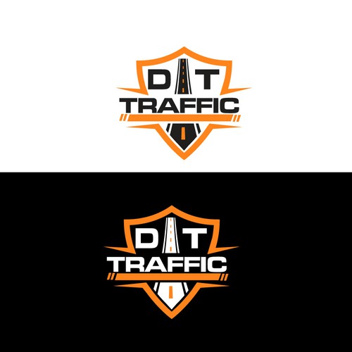 Logo for a traffic and road management company