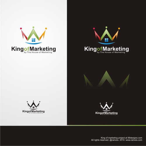 "King of Marketing" Challenge for youngsters: logo and banners