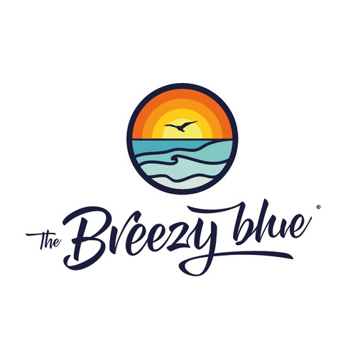 The Breezy blue logo