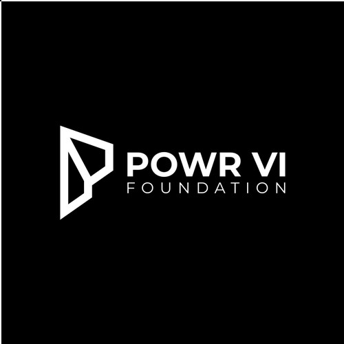 simple bold and strong design for POWR VI Foundation