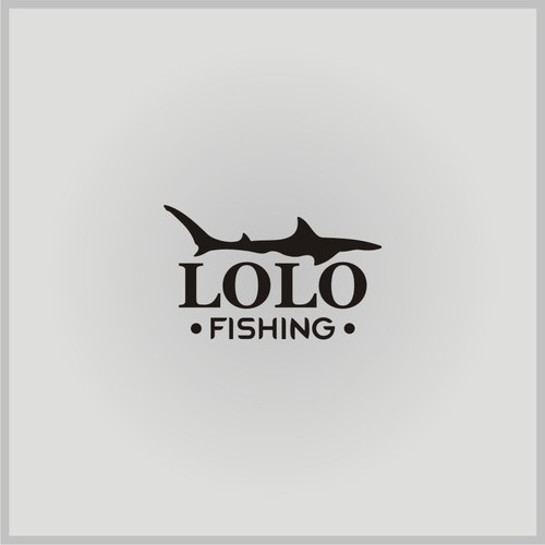 logo concept lolo fishing