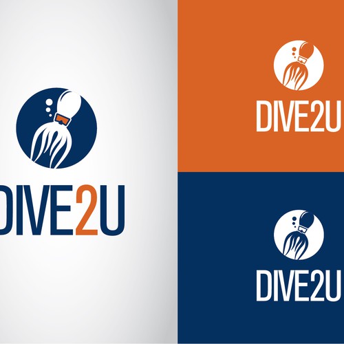 Adventure scuba diving logo need for mobile scuba business!