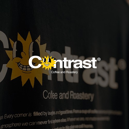 CONTRAST COFFEE LOGO DESIGN