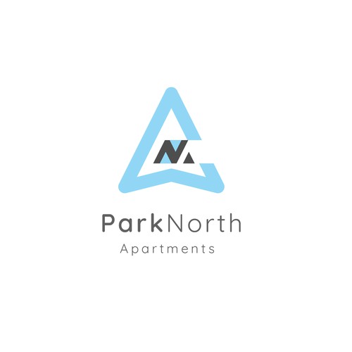 Real Estate apartment logo concept