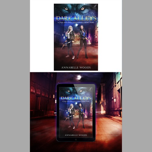 contest:eBook cover for lesbian romance/urban fantasy story (werewolves and lesbians!)