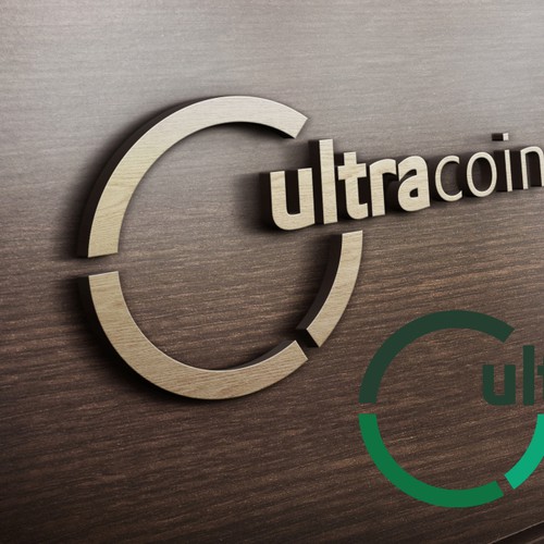 Create an iconic logo for the cryptocurrency Ultracoin!