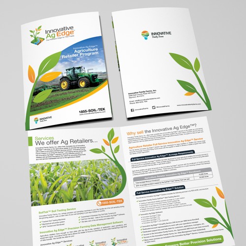 Help Innovative Family Farms, Inc. with a new brochure design