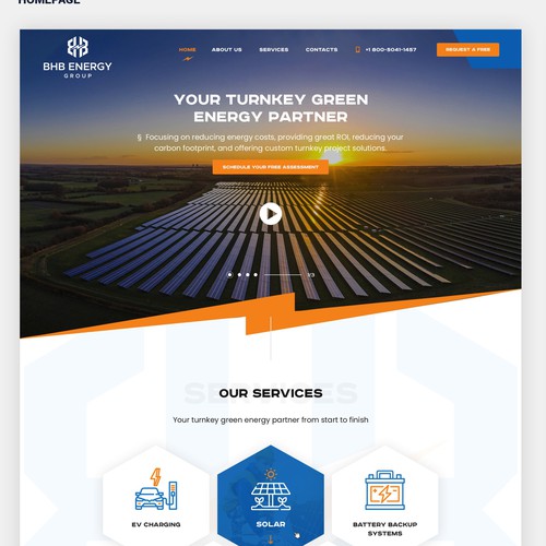 BHB Energy Homepage