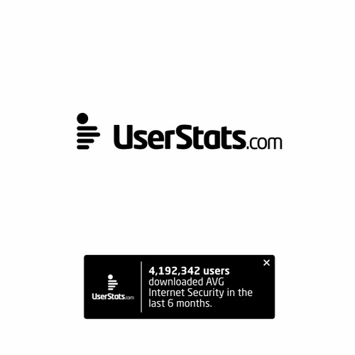 Iconic logo for UserStats.com